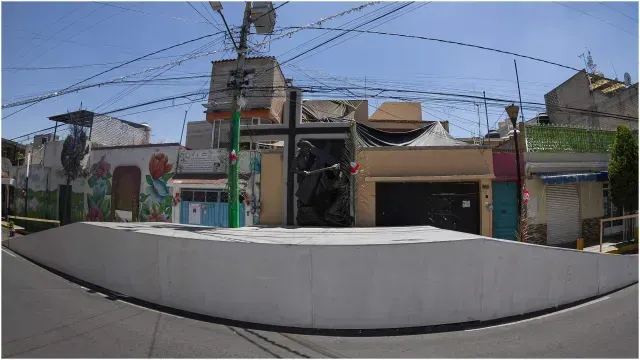 Primera Caída del Viacrucis en Iztapalapa 2025. Foto: N+