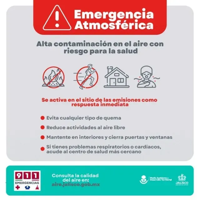 Emiten Alerta de Emergencia Atmosférica. Foto: Medio Ambiente Desarrollo Territorial