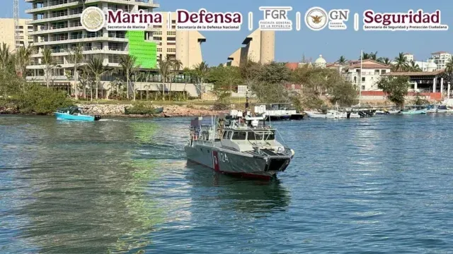 El operativo fue encabezado por la Secretaría de Marina. Foto: Gabinete de Seguridad