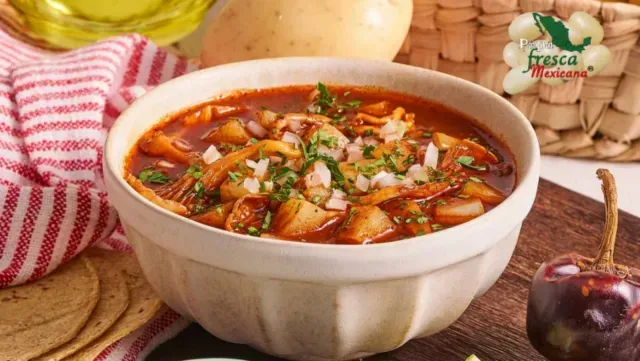 Birria de setas con papa. Foto: conpapa.org