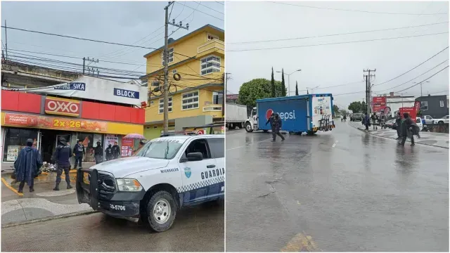 Balaceras ocurridas en Zitácuaro, Michoacán el jueves 19 de junio 2025.