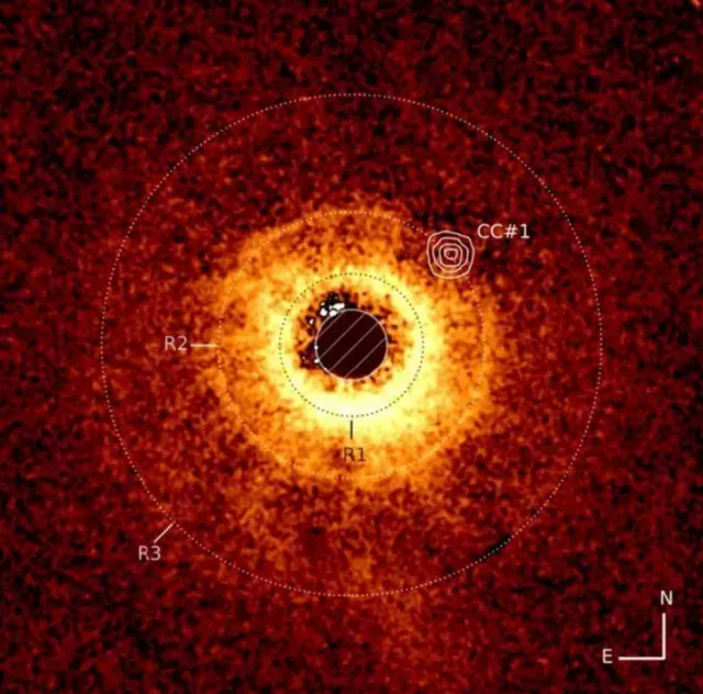 TWA 7b, primer exoplaneta fotografiado directamente por el James Webb