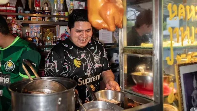 Diego Juárez, encargado de LadyBoy