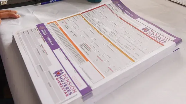 El Formato FUB para imprimir en registro de Pensión Mujeres Bienestar 2025. Foto: Cuartoscuro