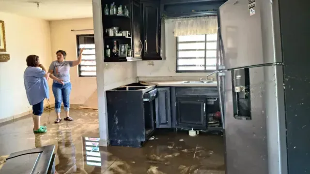 Alrededor de 40 Familias Resultaron Afectadas por Lluvias del Domingo en Hermosillo. Foto: N+