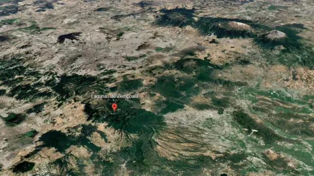 Las lagunas de zempoala se están secando