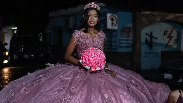 Quinceañera en limosina