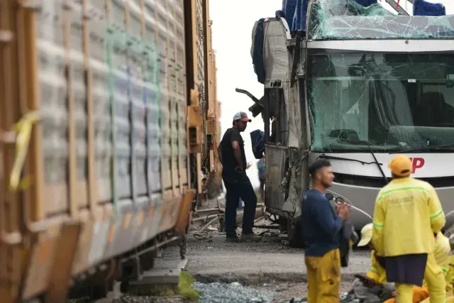 Accidente Atlacomulco. Foto: AP