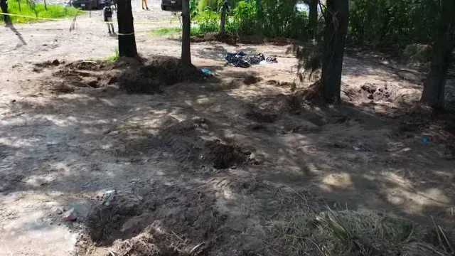 Nueva fosa clandestina en Zapopan, Jalisco.    Foto: N+