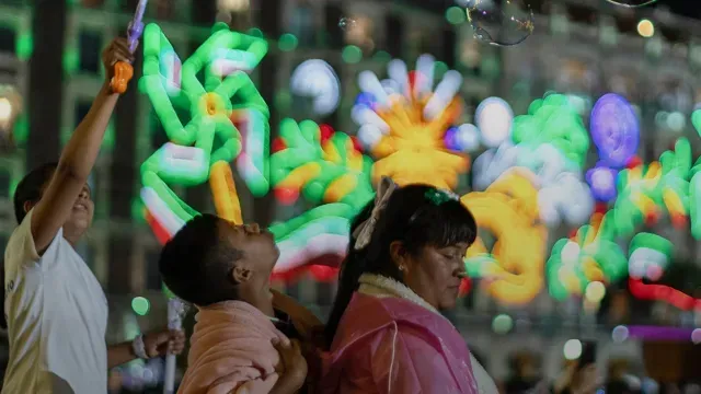 Niños y jóvenes disfrutaron cada instante en los festejos patrios 2025. Foto: N+