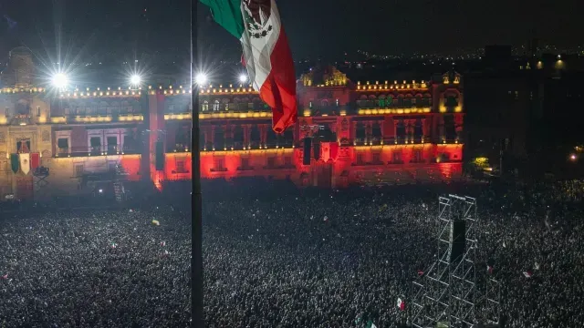 Reportaron saldo blanco tras festejos patrios 2025 en Zócalo de la CDMX. Foto: N+