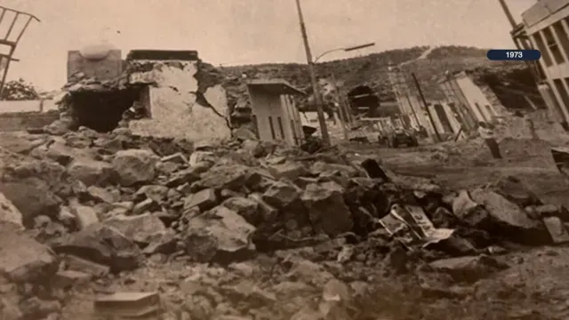 Daños por sismo en Puebla en 1973. Foto: Archivo | N+