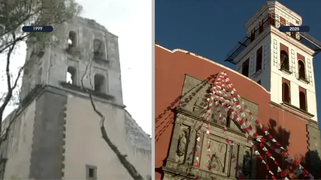 Daños ocasionados en templos durante sismos en Puebla. Foto: Archivo | N+