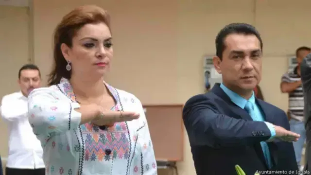 Ex alcalde de Iguala y sus esposa. Foto: Ayuntamiento de Iguala