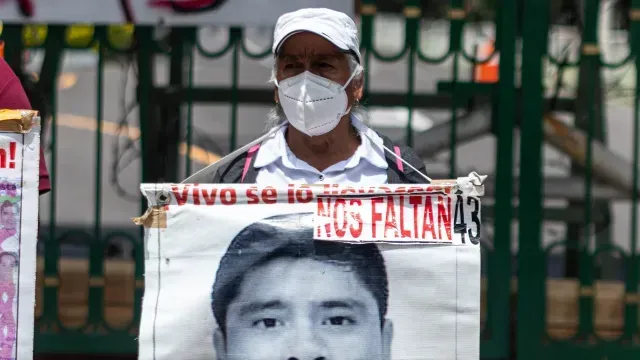 Protestas Ayotzinapa Campo Militar. Foto: N+