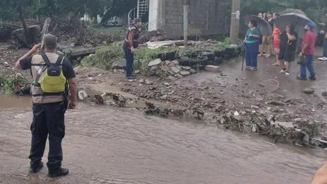 Recientes lluvias causaron la muerte de un menor de edad. Foto: Jesús Benítez