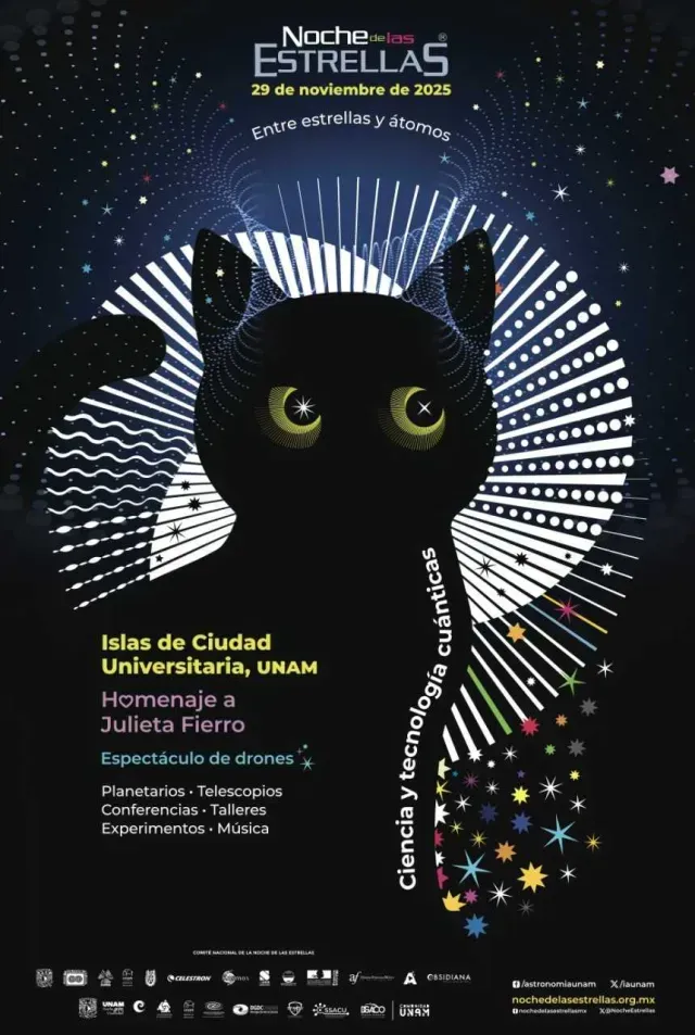 UNAM hará homenaje a Julieta Fierro en la Noche de las Estrellas