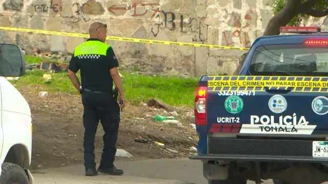 Abandonan cuerpo en lote baldío de Tonalá.  Foto: N+