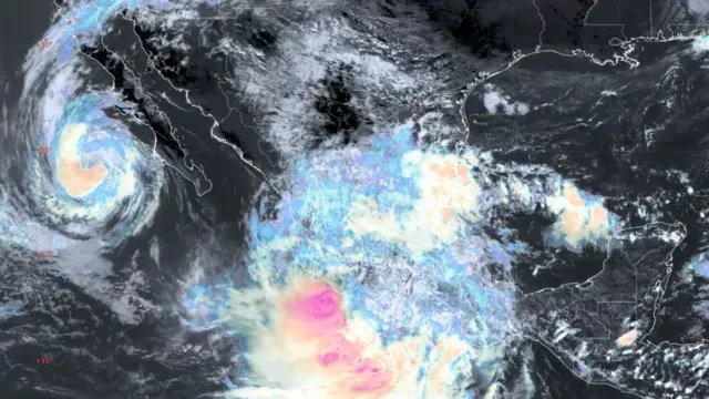 Tormenta Tropical Raymond en Sonora