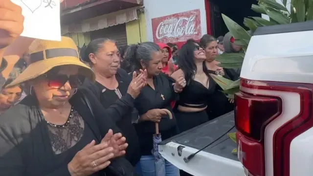 Exigen justicia por la muerte de "Don Nico". Foto: Edgar Hernández