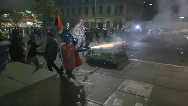 Protestas en Lima, Perú, contra el presidente José Jerí