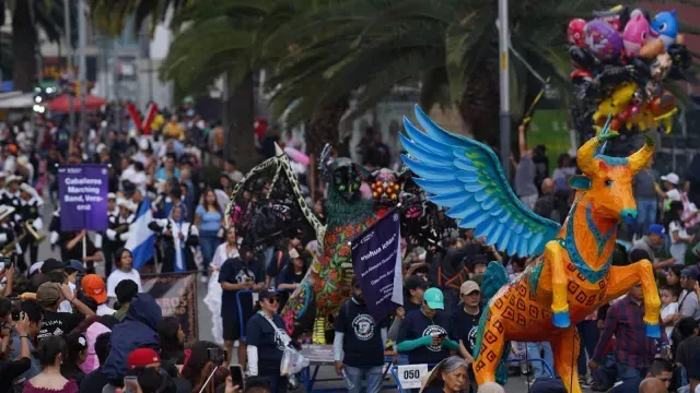 Desfile Alebrijes CDMX. Foto: Cuartoscuro