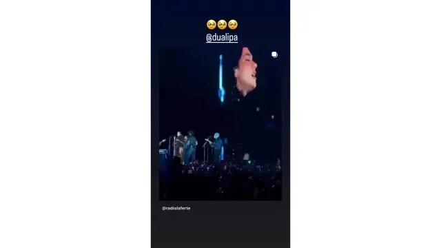 Dua Lipa cantó Tu Falta de Querer de Mon Laferte.