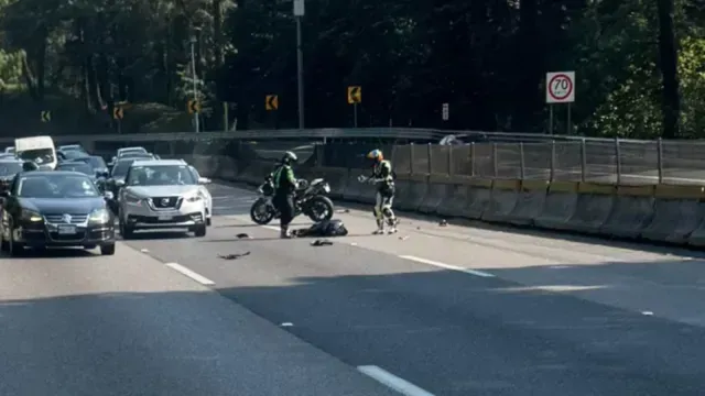 Accidente en Autopista México-Cuernavaca. Foto: N+