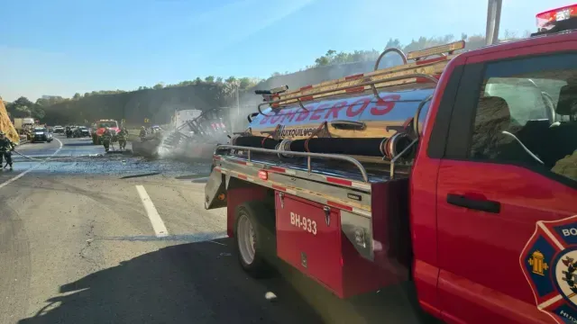 Accidente en la Autopista Naucalpan-Toluca.