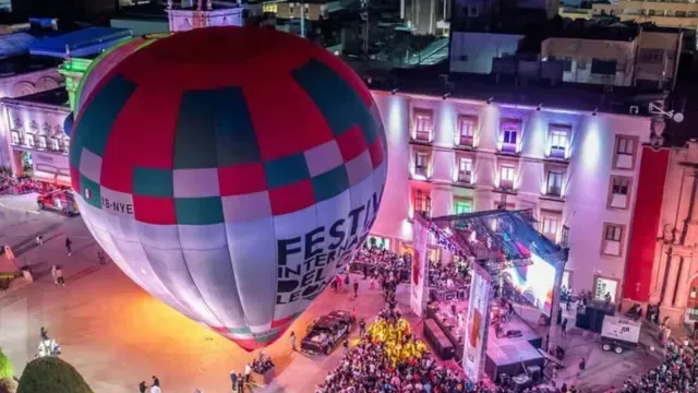 Inició el Festival Internacional del Globo hasta el lunes 17 de noviembre. Foto: Municipio de León