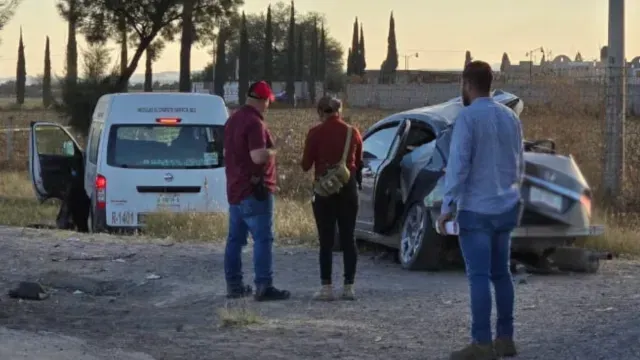 Reportan accidente en carretera 71 de Aguascalientes. Foto: PC de Rincón de Romos