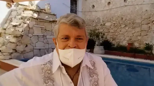 Sergio Andrade en Inglaterra. Foto: Sergio Andrade/YouTube