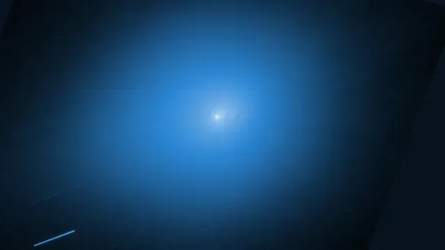 El cometa 3I/ATLAS en una foto del telescopio espacial Hubble