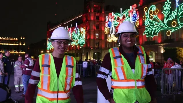 Iluminado navideño 2025 en CDMX. Foto: N+