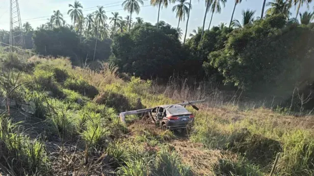 Accidente en Guerrero. Foto: Guardia Nacional