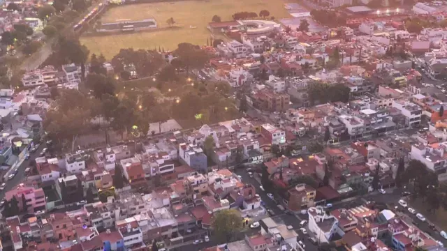 Vista desde el aire regreso a clases CDMX 2024