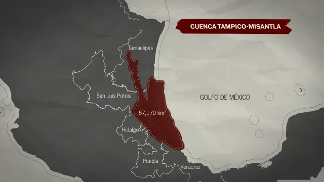Mapa de amenaza climática por contaminación invisible
