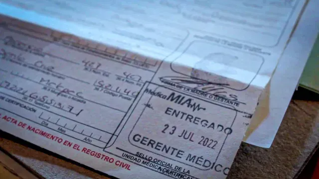 Acta de nacimiento