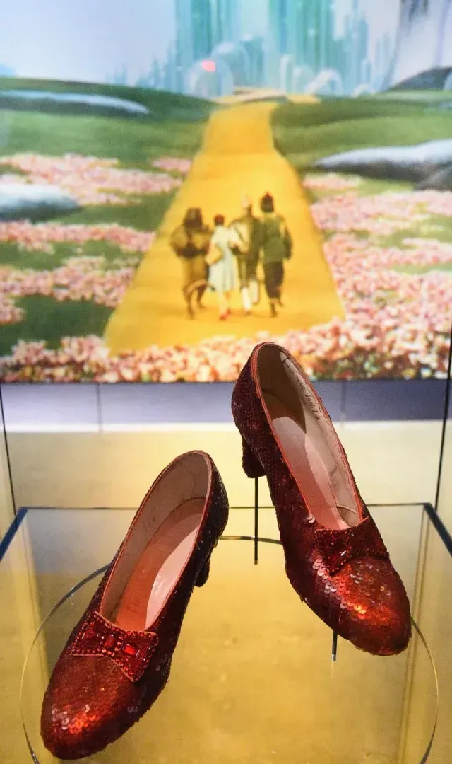 Zapatillas rubí mago de oz