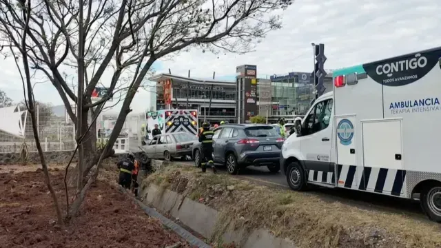 Accidente Vehicular Deja a Dos Masculinos Lesionados. Foto: N+