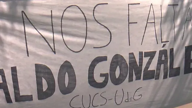 De esta manera, amigos de Aldo, se manifestaron para exigir su regreso. Foto N+