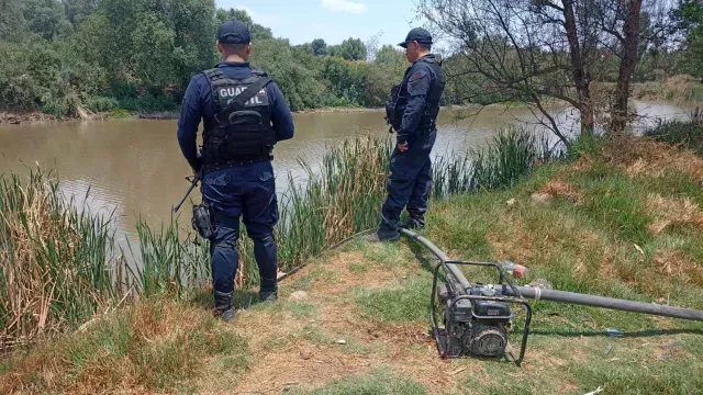 Extracción ilegal de agua Lago de Pátzcuaro