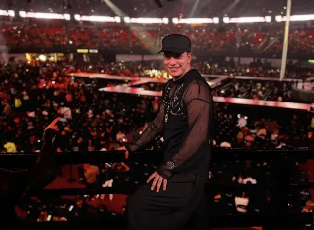 El usuario @losgo antes del concierto de Madonna