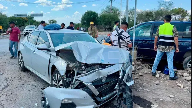 El automóvil gris provenía del estado de Michoacán con destino a Estados Unidos. Foto: N+