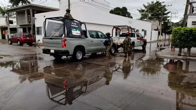 Recorridos de supervisión de la Misión ECO en Tamaulipas. Foto: X @CNPC_MX