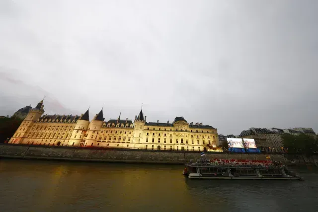 Cárcel de Conciergerie, durante la inauguración de París 2024