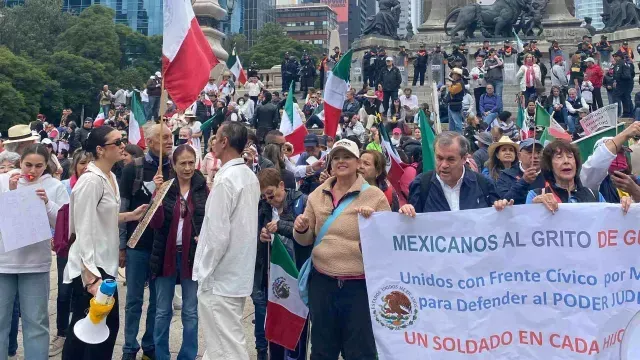 Manifestantes Poder Judicial