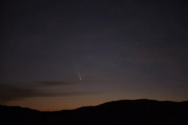 Cometa Tsuchinshan-ATLAS visto desde Uruguay