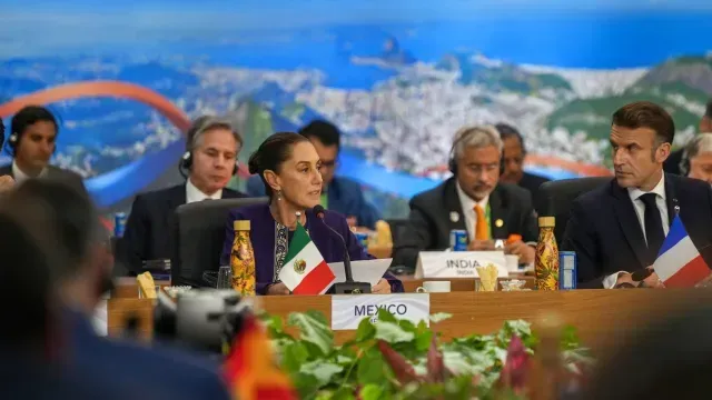 Sheinbaum discurso G20