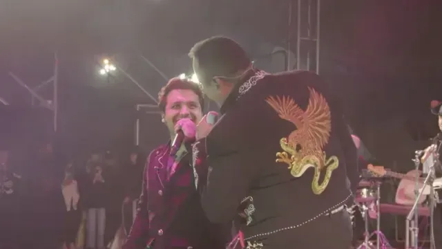 Nodal y Pepe Aguilar Comparten Escenario en la Feria Ganadera de Querétaro. Foto: Instagram @pepeaguilar_oficial